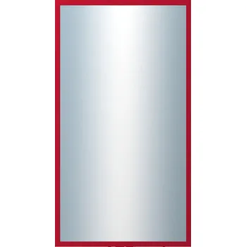 Zrcadlo DANTIK - Zarámované zrcadlo - rozměr s rámem cca 50x90 cm z lišty PERLA červená lesklá vysoká (2878)