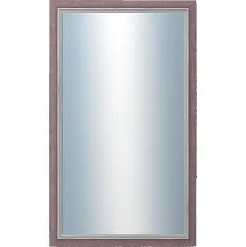 Zrcadlo DANTIK - Zarámované zrcadlo - rozměr s rámem cca 60x100 cm z lišty AMALFI fialová (3117)
