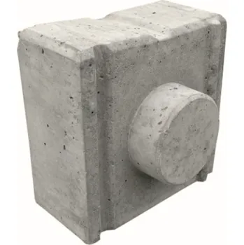 Koncovka pro betonový štěrbinový žlab DITON 200 mm