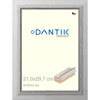 Rám na obraz DANTIK rámeček 21x29,7 | RIVIERA AG (Sklo Čiré) (Vyrobeno s láskou u nás v DANTIKU)