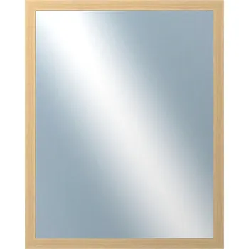 Zrcadlo DANTIK - Zarámované zrcadlo - rozměr s rámem cca 40x50 cm z lišty KASSETTE jasan (2860)
