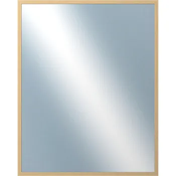 Zrcadlo DANTIK - Zarámované zrcadlo - rozměr s rámem cca 80x100 cm z lišty KASSETTE jasan (2860)