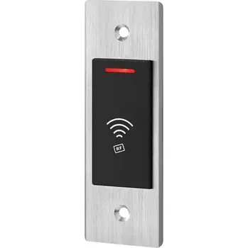 RFID čtečka E39 Mifare WG26-34 / autonomní IP68 kovová nástěnná zápustná antivandal, pro 10 000 uživatelů
