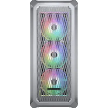 PC skříň COUGAR PC skříň ARCHON 2 Mesh RGB White Mid Tower Mesh Front Panel 3 x ARGB Fans 3mm TG Left Panel