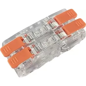 Kabelová svorka inline propojovací s páčkou 2x4 CMK-652