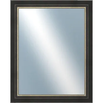 Zrcadlo DANTIK - Zarámované zrcadlo - rozměr s rámem cca 80x100 cm z lišty GREECE černá (2641)