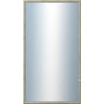 Zrcadlo DANTIK - Zarámované zrcadlo - rozměr s rámem cca 50x90 cm z lišty Y-ka oranžová linka (3128)