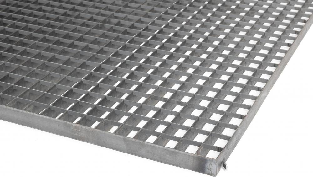 Surový rošt lisovaný 1000x1000/30x30/30x2 mm