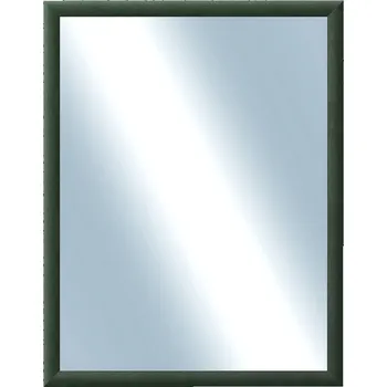 Zrcadlo DANTIK - Zarámované zrcadlo - rozměr s rámem cca 70x90 cm z lišty LEDVINKA zelená (1443)