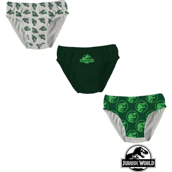 Pánské spodní prádlo SADA 3 KS SLIPY JURSKÝ SVĚT Erv 37598 Velikost: 2