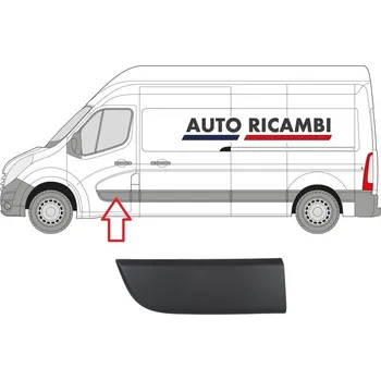 Lišta karosérie Ochranná lišta Renault Master od 2010 levá, přední dveře, 808210166R