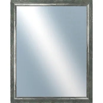 Zrcadlo DANTIK - Zarámované zrcadlo - rozměr s rámem cca 40x50 cm z lišty IVANETE zelená (2943)
