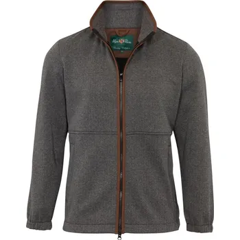 ALAN PAINE - Fleece bunda podzimní pánská Šedá XXL