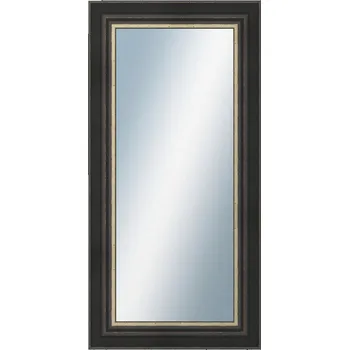 Zrcadlo DANTIK - Zarámované zrcadlo - rozměr s rámem cca 50x100 cm z lišty GREECE černá (2641)