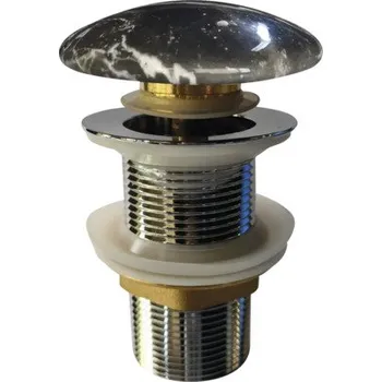 Umyvadlo Výpusť s dříkem Jungborn TESSERA pro umyvadlo bez přepadu 1 1/4" mramor -