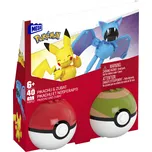 MEGA Pokémon HXP11 PokéBall Collection Pikachu & Zubat 40 ks