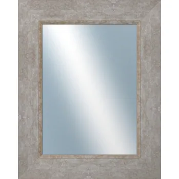 Zrcadlo DANTIK - Zarámované zrcadlo - rozměr s rámem cca 40x50 cm z lišty TOMAS bílá velká (3032)