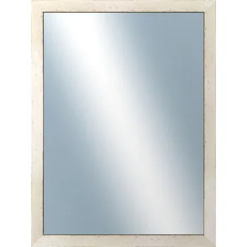 Zrcadlo DANTIK - Zarámované zrcadlo - rozměr s rámem cca 60x80 cm z lišty RETRO bílá (2531)