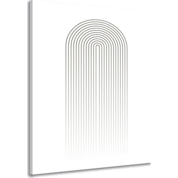 Obraz Dovido Obraz minimalistická duha Mid-Century