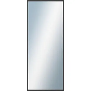Koupelnový nábytek DANTIK - Zarámované zrcadlo - rozměr s rámem cca 50x120 cm z lišty Hliník černá | P05-021 (7005021)