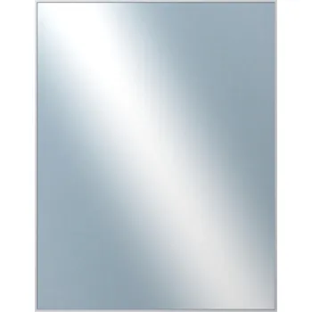 Koupelnový nábytek DANTIK - Zarámované zrcadlo - rozměr s rámem cca 70x90 cm z lišty Hliník stříbrná | P01-004 (7001004)
