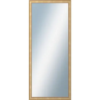 Zrcadlo DANTIK - Zarámované zrcadlo - rozměr s rámem cca 60x140 cm z lišty TOOTH malá zlatá (3161)
