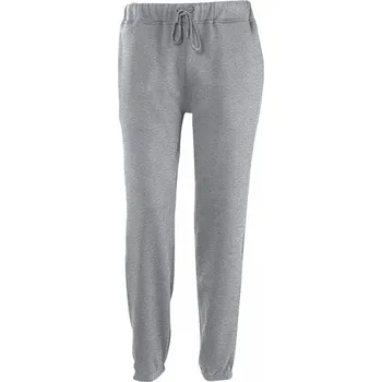 Sol's Pánské tepláky na běhání s vnitřním česaným fleecem Barva: šedá melange, Velikost: XS L386