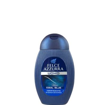 Sprchový gel Felce Azzurra sprchový šampon 2v1 Cool Blue UOMO (shower shampoo) 400ml