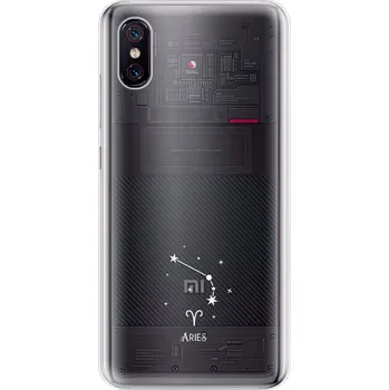 Odolné silikonové pouzdro iSaprio - čiré - Beran - Xiaomi Mi 8 Pro