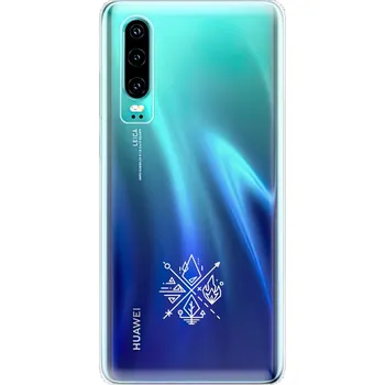 Odolné silikonové pouzdro iSaprio - čiré - Elements - Huawei P30