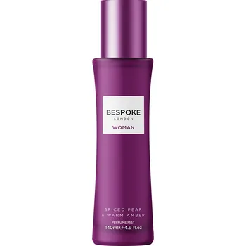 Tělový sprej Bespoke Spiced Pear&Warm Amber parfémovaný tělový sprej pro ženy, 140 ml