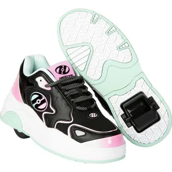 Kolečkové brusle Heelys - Mega Pro - Black/Pink/Blue - koloboty Velikost boty: 38