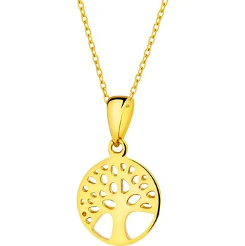 Přívěsek Zlatý přívěsek - strom - Z-680.01