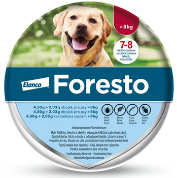 Elanco Foresto, nad 8 kg/70 cm