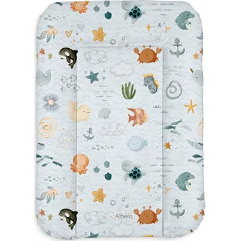 Přebalovací podložka ALBERO MIO Přebalovací podložka měkká 70x50cm - Krab a přátelé