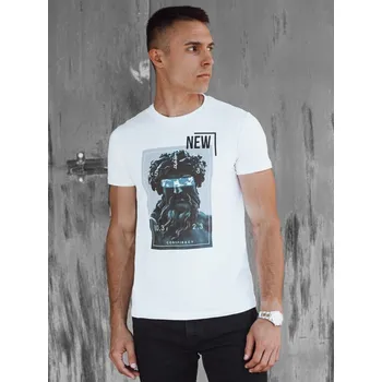 Pánské oblečení Pánské triko DSTREET BÍLÁ L