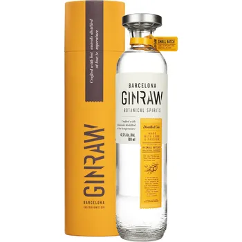 Gin GinRaw Gastronomic Gin v tubě 42,3% 0,7l