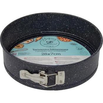 Forma na pečení PROPER Forma dortová 28x7cm nepřilnavá mramor