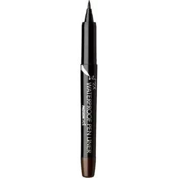 PASSIONCAT 2xWATERPROOF PEN LINER voděodolná oční linka hnědá