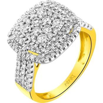 Prsten Zlatý prsten s diamanty - 1,00 ct - ryzost 585 - 181.297