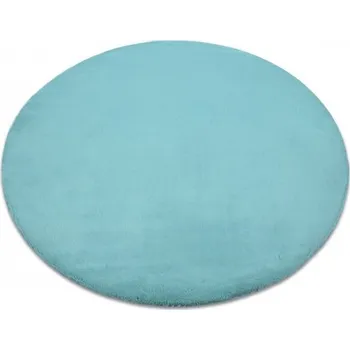 Koberec Kulatý koberec BUNNY modrý, velikost kruh 80