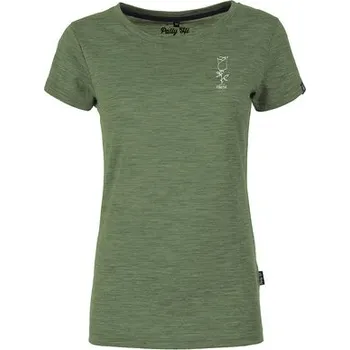 Dámské termoprádlo Pally'Hi Wmn's T-Shirt Florista Watermint - dámské funkční tričko merino M + Doprava zdarma
