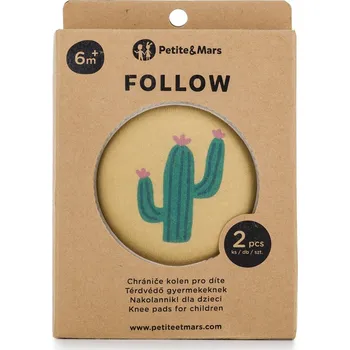 Chránič kolene Petite&Mars Follow chrániče kolen na lezení Intense Ochre