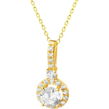 Přívěsek Zlatý přívěsek se zirkony - Z-835.02