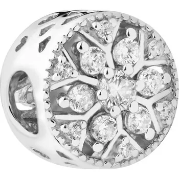 Přívěsek Stříbrný přívěsek Beads se zirkony - květ - AP535-4114