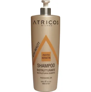 Šampon Atricos Milano Restructuring Phytokeratin Shampoo – Keratinový rekonstrukční šampon 1000 ml