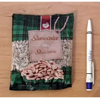 Slunečnicová semínka 100g loupaná
