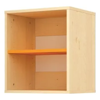 police Nástěnná police ORZE 1 police model A (více barev) Oranžová Bříza