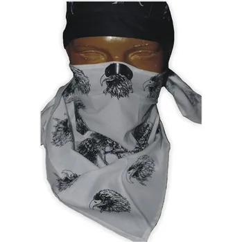 Šátek Bikersmode šátek na nos třícípý s klipsou Orel