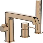 Laveo Pola, 3-otvorová vanová baterie, růžové zlato, LAV-BAP_813D